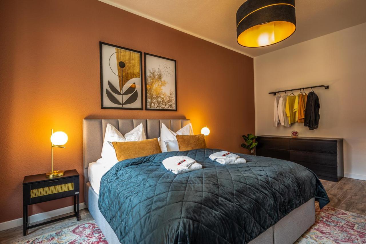 Maremar - Design Apartment - Luxus Boxspringbett - Zentral - Kueche - Arbeitsplatz - Highspeed Wlan Гера Екстер'єр фото