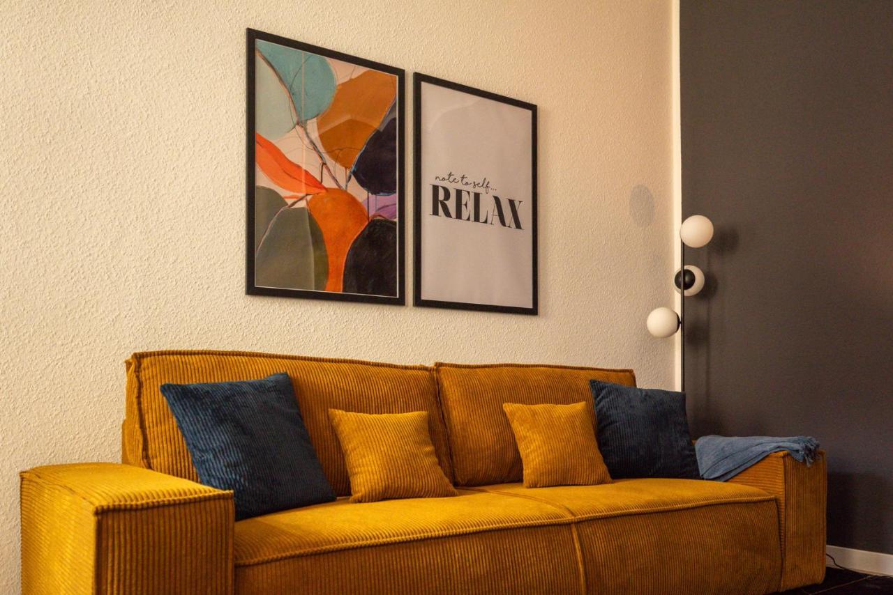 Maremar - Design Apartment - Luxus Boxspringbett - Zentral - Kueche - Arbeitsplatz - Highspeed Wlan Гера Екстер'єр фото